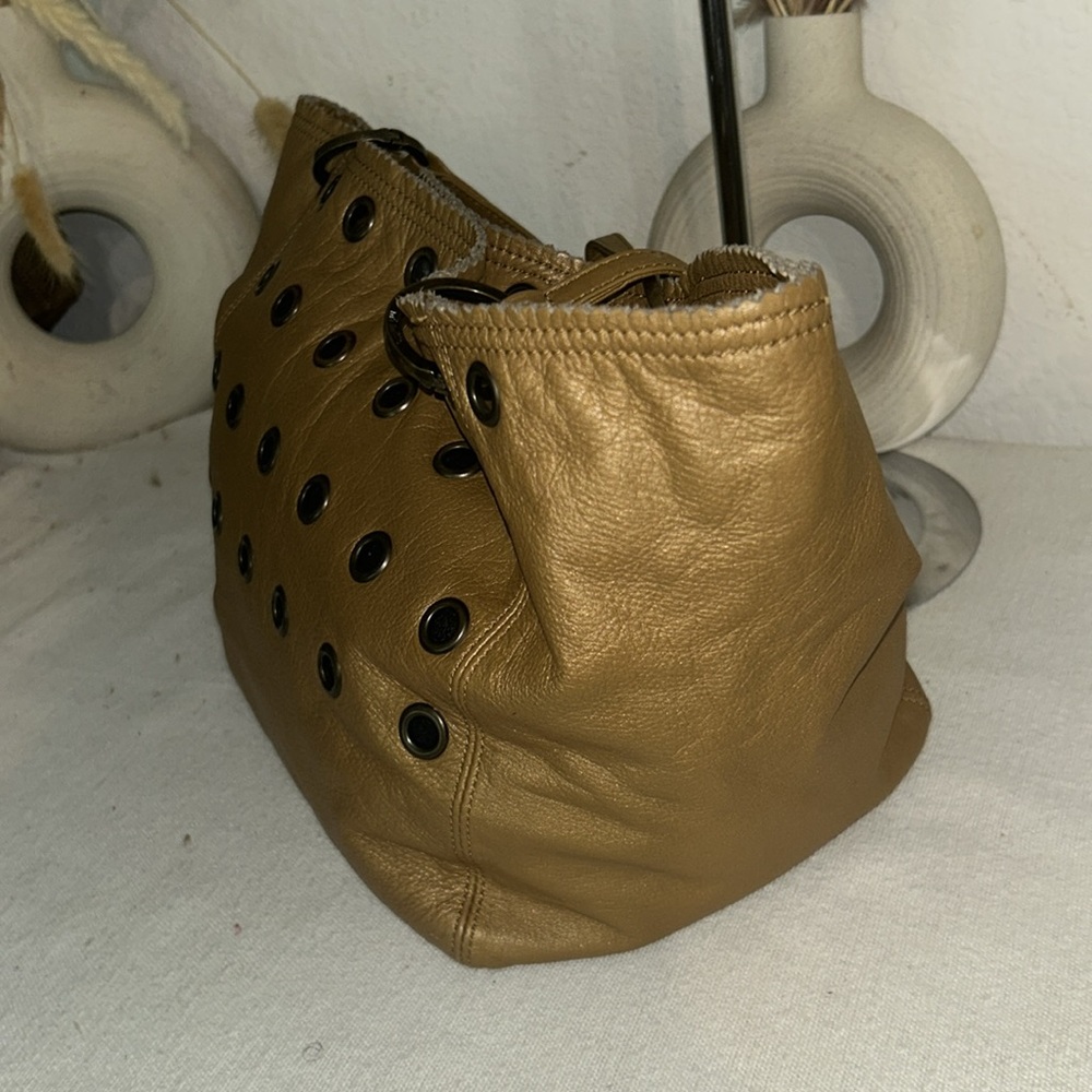 MIT MITTE Brown Leather Tote Bag - Picture 5 of 11